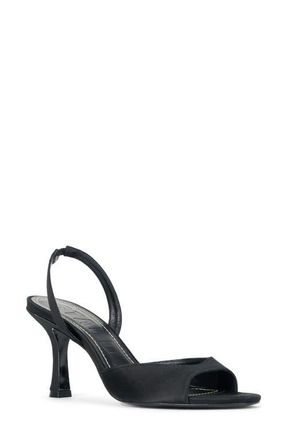 Staud Brigitte Slingback Slide Sandal in Black at Nordstrom, Size 10.5Us