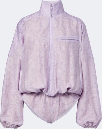 CHRISTOPHER ESBER Jumpsuit corta Light Leak in jacquard