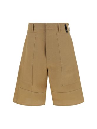 Fendi Canvas Bermuda Shorts