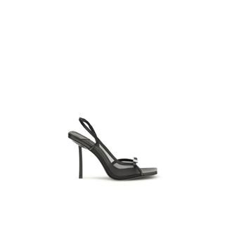 Le Silla High Heel Sandals, female, Black, Size: 7 1/2 US Bos Taurus Stiletto Heel Sandals