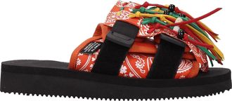 Alanui Hausschuhe und Clogs X Suicoie Damens Stoff Orange