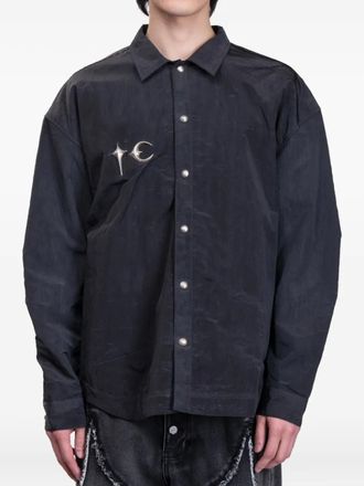 Thug Club Camicia Scarred Officer - Nero