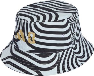 adidas FIFA World Cup 2026 Abstract Stripe Bucket Hat in Black/White at Nordstrom