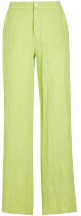 8 by YOOX LINEN HIGH-WAIST WIDE LEG PANTS