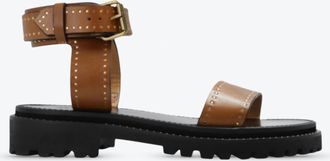 Isabel Marant Womens Breena Sandals In Havana