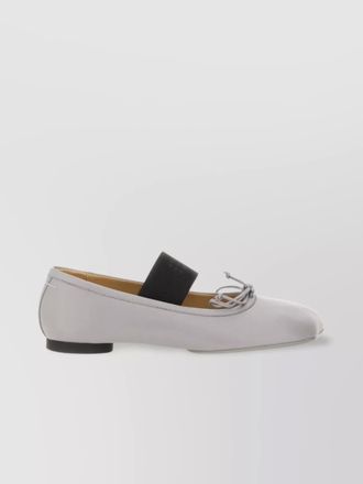 Maison Margiela bow detail flat sole ballerina shoes