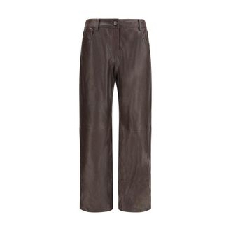 Magda Butrym Leather Womens Pants