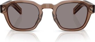 Prada Sunglasses Pra16 S 28 I03 D Transparent Clay/Grey Unisex