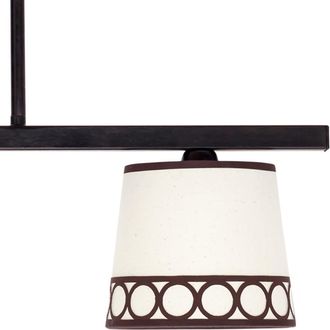 Fabrilamp Fabrilamp - Lampara Modelo Dalia De 2xe14 Beige/marron De