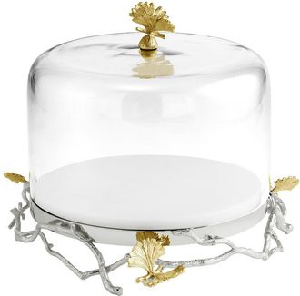Michael Aram Butterfly Ginkgo Cakestand/Dome