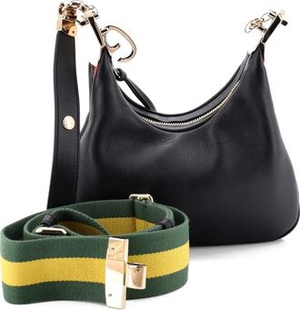 Gucci Attache Shoulder Bag Leather Small crossbody bag - Zwart