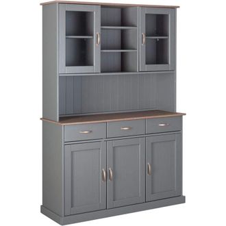 Inter Link SAS Credenza 3+2A+3C 131X45X181 Pino