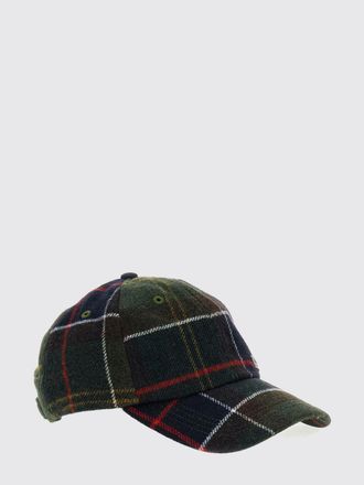 Barbour Tartan Pattern Wool and Cotton-Blend Baseball Cap