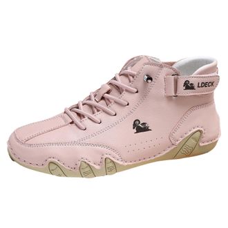 Generic Hiking Shoes Mens, Mens Shoes Casual Outdoor Camping Sneakers Anti Slip Breathable Footwear with Lightweight Hiking Ready Features Pink