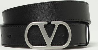 Valentino Garavani Cintura VLogo Signature Valentino Garavani reversibile in pelle