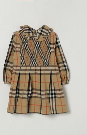 Burberry Abito in cotone check Burberry