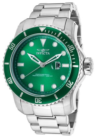 Invicta Pro Diver Green Dial Mens Watch 20096