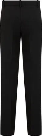 Pinko Womens Straight Trousers Black Polyester