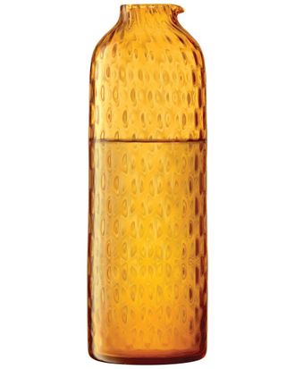 LSA International Lsa International Dapple Carafe Sun Amber 34Oz