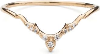 Sofia Zakia 14K yellow gold Altair diamond ring - Oro