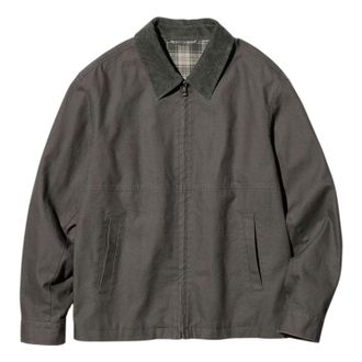 Uniqlo Zip-Up Short Blouson Olive 478230-57