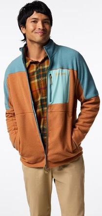 Cotopaxi Abrazo Fleece Full-Zip Jacket - Mens in Everglade And Whiskey at Nordstrom, Size Xxx-Large