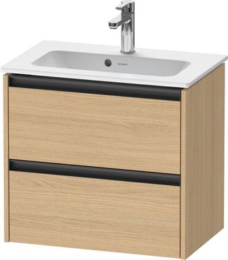 Duravit Duravit - Ketho.2 Mueble Bajo Lavabo, Compact, 610x549x390mm, Para