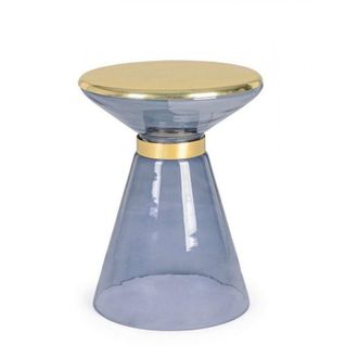 BIZZOTTO Bizzotto - Tavolino in vetro D36 - verdant - Colore: Grigio