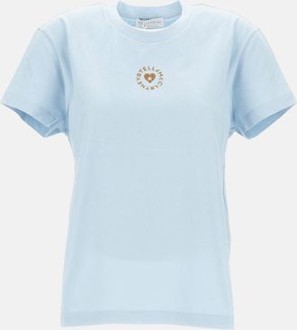 Stella McCartney Sky Blue Cotton T-Shirt