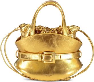 Balmain Shuffle mini-tas met gesp - Goud
