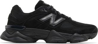 New Balance Kids 574 V1 Lace-Up Sneaker, Triple Black Suede, 13.5 UK