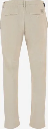 Jacob Cohen Mens Pants Stretch Cotton Velvet Ivory Trousers