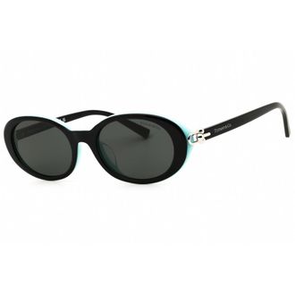 Tiffany & Co. Ladies Black Oval Sunglasses TF4242D
