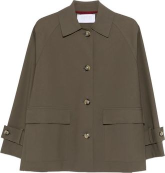 Harris Wharf London Raglan-sleeve Scuba Jacket