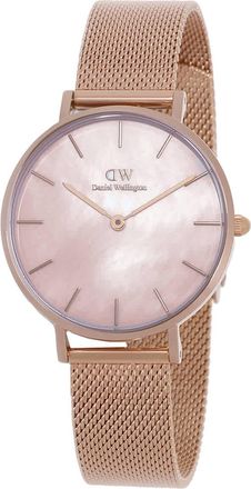 Daniel Wellington Petite Melrose Pearl Quartz Ladies Watch DW00100516