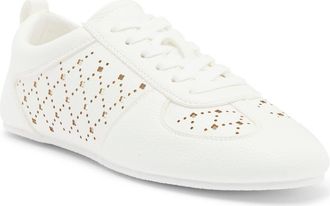 Splendid Julian Laser-Cut Sneaker in White Sand at Nordstrom Rack, Size 6.5