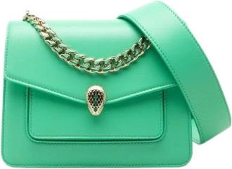 Bulgari Pre-owned Serpenti Satchel - - Pre-owned - Donna - Verde - ONE SIZE