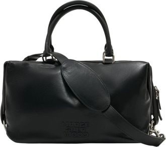 Marge Sherwood Handbags, female, Black, Size: ONE SIZE Dumpling Shoulder Bag