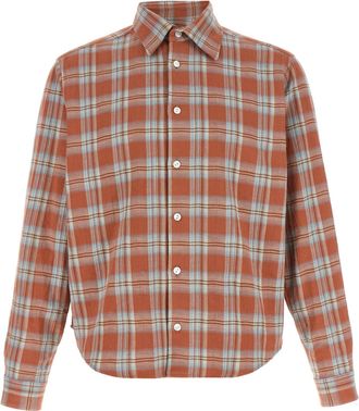 Second/Layer Cotton Mens Blouse