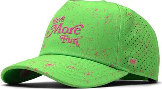 Melin Hydro Odyssey Neon Drip Traditional Hats Slime : XL, Polyester/Spandex