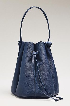 Melie Bianco Laguna Cinched Vegan Leather Bucket Bag