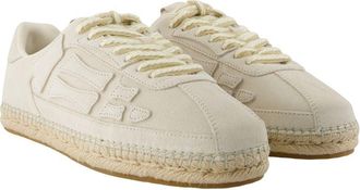 Amiri Pacific Bones Espadrille Flat - Beige