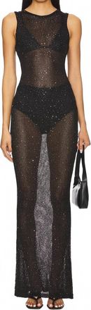 Superdown Alix Maxi Dress In Black