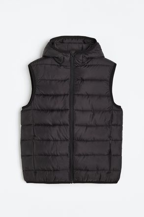 H&M Ultraleichtes Steppgilet - Schwarz