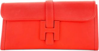 Herm&egrave;s Jige Elan Swift 29 clutch bag - Rood