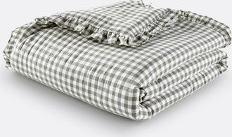 La Redoute Interieurs Gematelaasserd dekbed in gewassen katoen vichy, Georgette