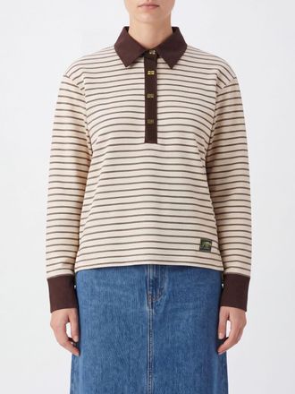 Ganni Sweater Woman color Brown