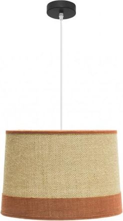 Fabrilamp Colgante De Saco Con Acabado Naranja Modelo Tietar - Fabrilamp