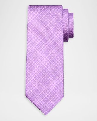 Stefano Ricci Men & apos;s Tonal Stripe Silk Tie