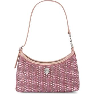 Kurt Geiger Mini Kurt Fabric Shoulder Bag in Pink at Nordstrom